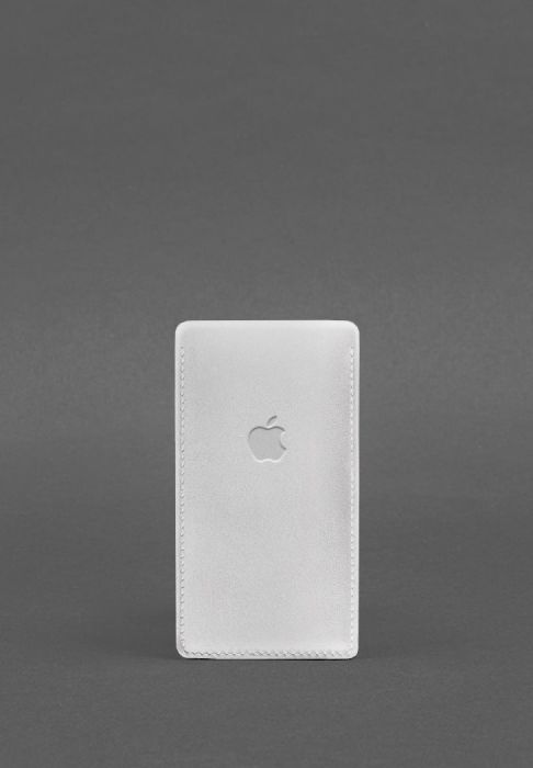 Фото Шкіряний чохол для iPhone 12 Білий (BN-GC-2-light)