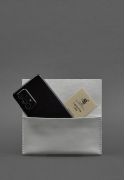 Фото Кожаный чехол для смартфона серый BlankNote (BN-GC-5-shadow) 