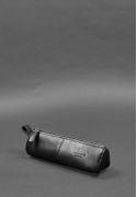 Фото Кожаный пенал-несессер (футляр для очков) 4.0 Черный (BN-CB-4-g)