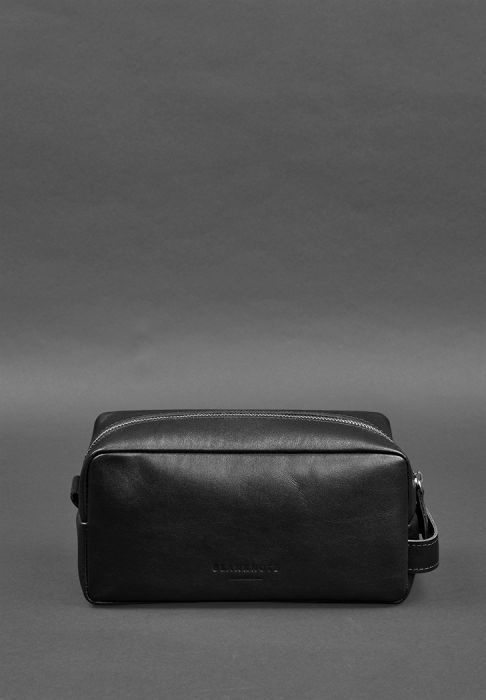 Фото Шкіряна косметичка-несесер 6.0 чорний (BN-CB-6-g)