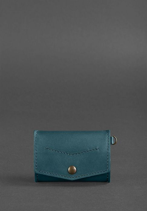 Фото Монетниця з клапаном 1.0 Малахіт - зелений