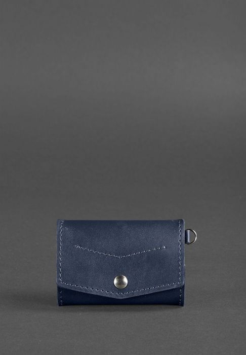 Фото Монетниця з клапаном 1.0 Темно-синій
