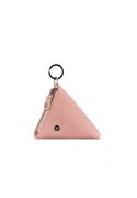 Фото Женская кожаная монетница 2.0 Пирамида розовая