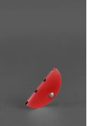 Фото Кожаный холдер для наушников и проводов Красный