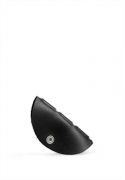 Фото Кожаный холдер для наушников угольно-черный