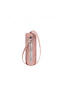 Фото Женская кожаная ключница 3.0 Тубус розовая