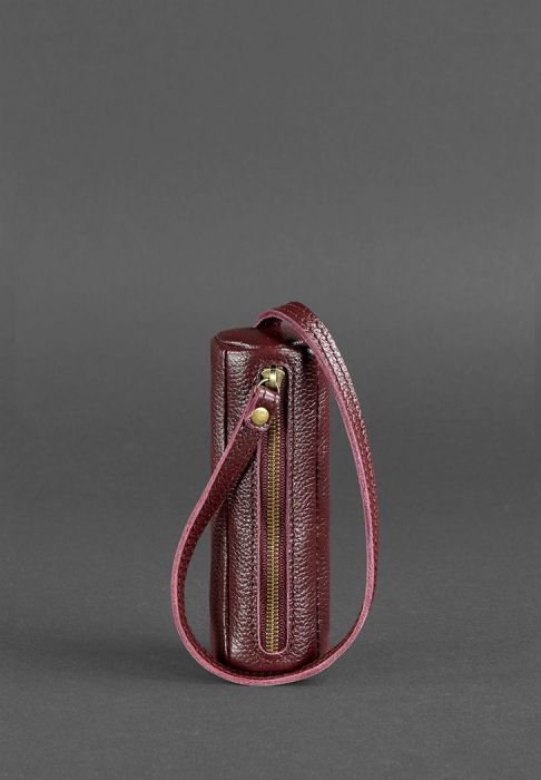 Жіноча шкіряна ключниця 3.0 Тубус Марсала