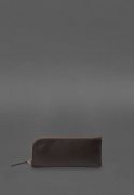 Фото Кожаная карманная ключница 5.0 темно-коричневая