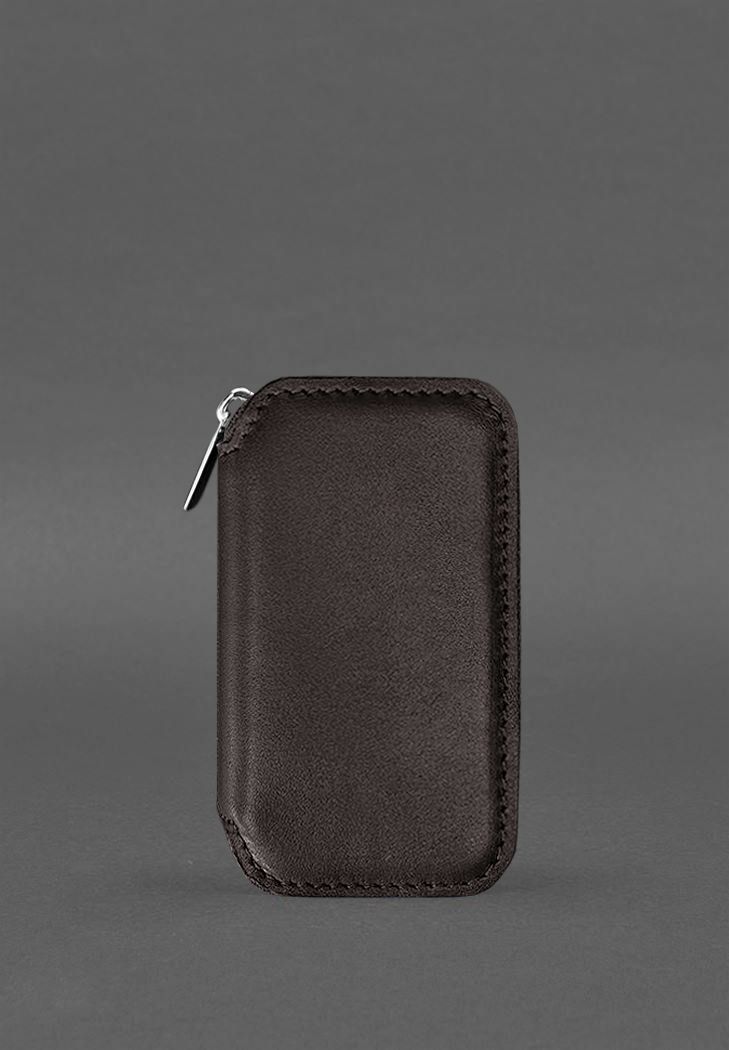 Кожаная карманная ключница 5.0 темно-коричневая (BN-KL-5-choko) Фото Фото Кожаная карманная ключница 5.0 темно-коричневая (BN-KL-5-choko)