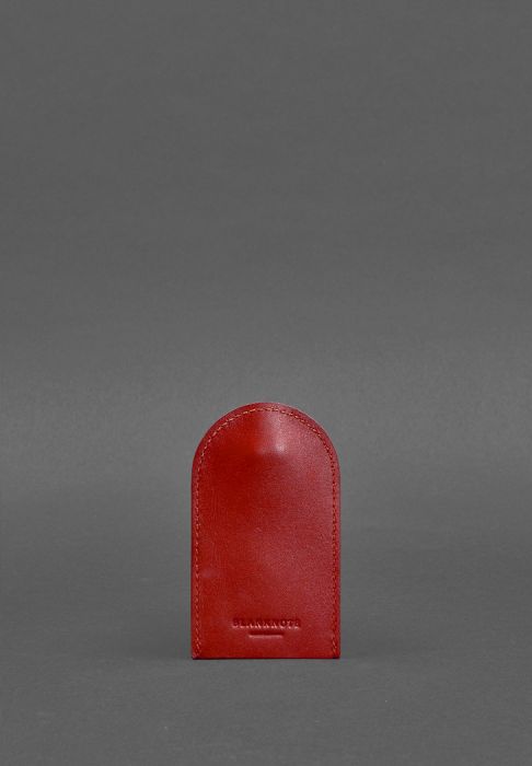 Фото Шкіряна ключниця 2.0 червоний Краст (BN-KL-2-red)