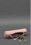 Фото Женская кожаная ключница 3.1 Тубус XL розовая (BN-KL-3-1-barbi)