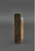 Фото Кожаный чехол для ручки 2.0 Темно-коричневый