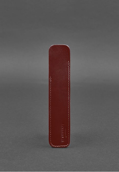 Фото Кожаный чехол для ручки 2.0 Бордовый