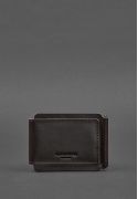 Фото Чоловіче шкіряне портмоне коричневе 10.0 затиск для грошей BlankNote (BN-PM-10-choko)