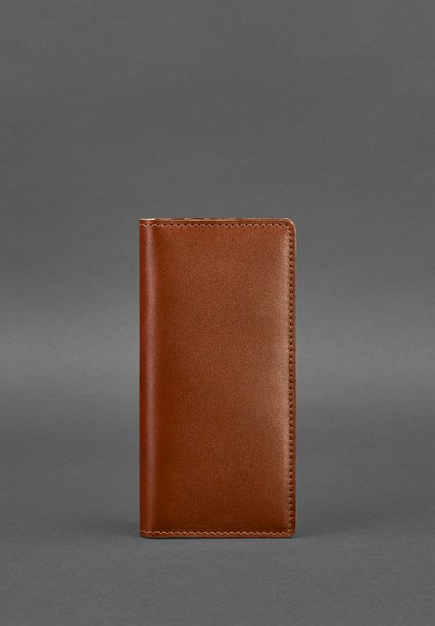 Фото Кожаное портмоне-купюрник 11.0 светло-коричневое