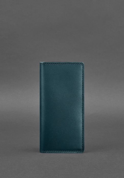 Фото Кожаное портмоне-купюрник 11.0 зеленое