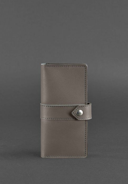 Кожаное женское портмоне 3.1 темно-бежевое Краст