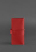 Фото Кожаное женское портмоне 3.1 красное Краст (BN-PM-3-1-red)