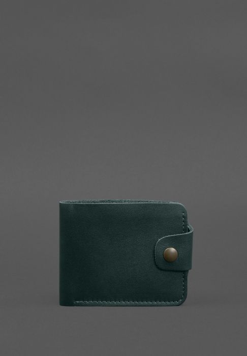 Кожаное портмоне 9.1 Зеленый