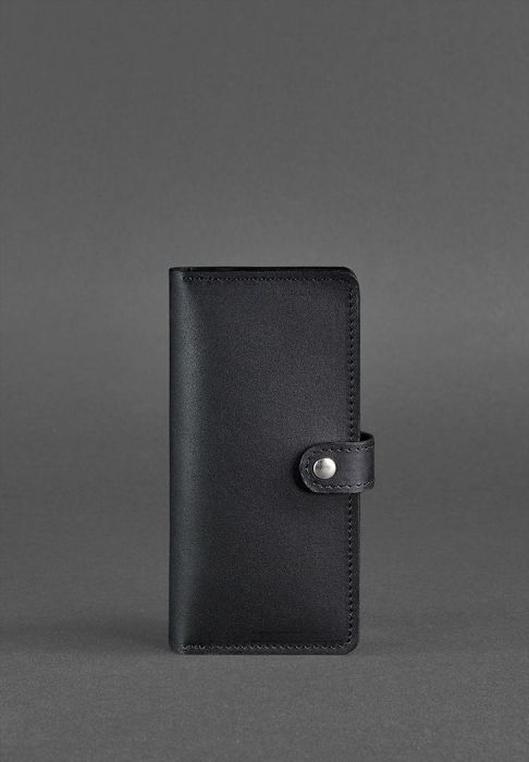 Шкіряне портмоне 7.0 чорне