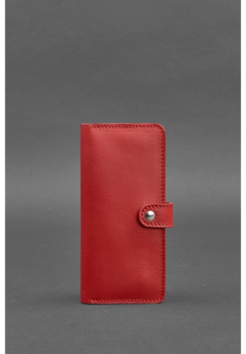 Фото Кожаное женское портмоне 7.0 Красное