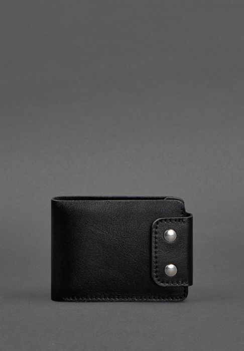 Фото Мужское кожаное портмоне Zeus 9.0 черное
