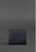 Фото Шкіряний гаманець 2.1 темно-синій Краст ( BN-W-2-1-navy-blue )