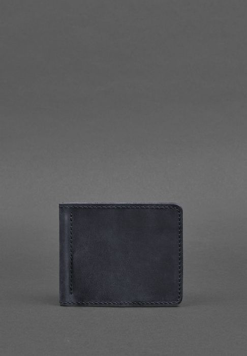 Фото Портмоне 1.0 (зажим для грошей) Нічне небо - синій