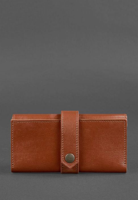 Шкіряне портмоне 3.0 світло-коричневе