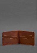 Фото Мужское кожаное портмоне 4.1 (4 кармана) светло-коричневое