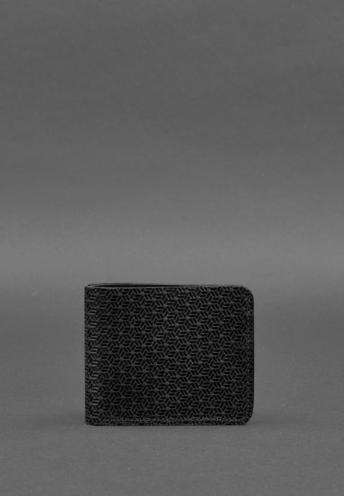 Фото Портмоне 4.1 (4 кишені) Карбон Графіт - чорний