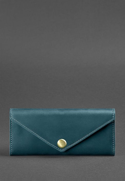 Фото Женский кожаный кошелек Керри 1.0 зеленый