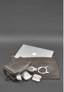 Фото Кожаный набор Мобильный Универсальный темно-бежевый (BN-set-4-beige)