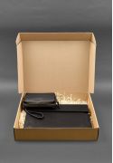 Фото Кожаный набор Мобильный Универсальный темно-коричневый (BN-set-4-choko)