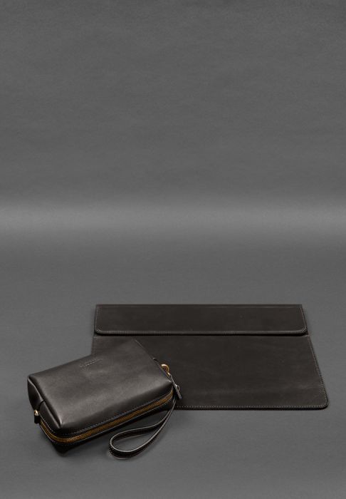 Кожаный набор Мобильный Универсальный темно-коричневый