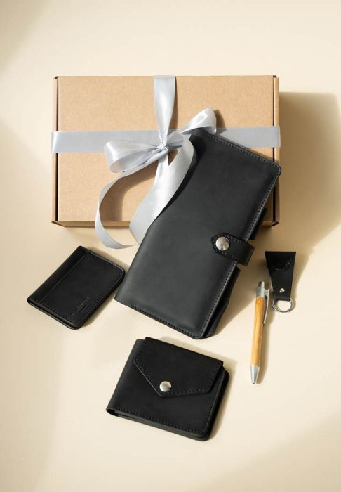 Набор кожаных аксессуаров для путешественника Дублин (кожа crazy horse)