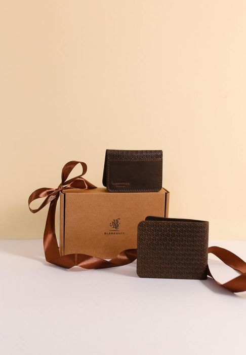 Мужской подарочный набор кожаных аксессуаров Пекин