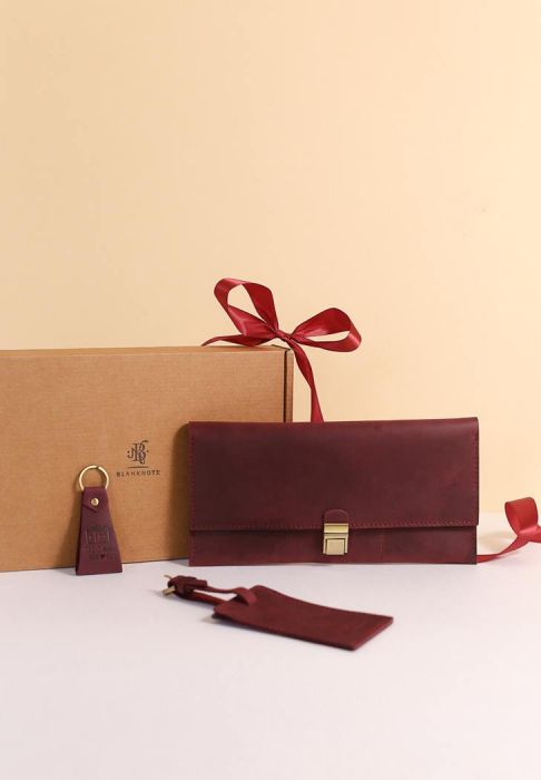 Набор кожаных аксессуаров для путешественника Верона