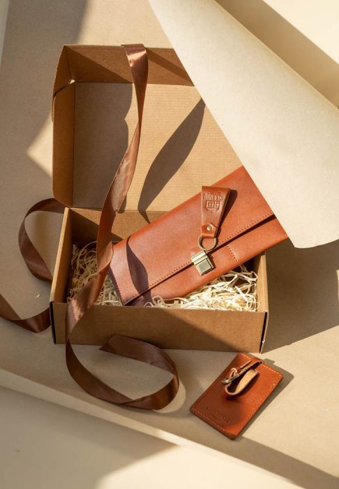 Фото Набор кожаных аксессуаров для путешественника Буэнос-Айрес