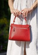 Жіноча шкіряна сумка Ester червона (TW-Ester-red) - фото