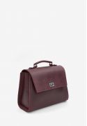 Фото Женская кожаная сумка Classic бордовая винтаж (TW-Classic-bordo-crz)