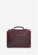 Фото Женская кожаная сумка Classic бордовая винтаж (TW-Classic-bordo-crz)