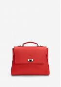 Фото Женская кожаная сумка Classic красная Saffiano (TW-Classic-red-saf)
