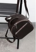 Фото Кожаный рюкзак Groove S темно-коричневый (TW-Groove-S-brown)