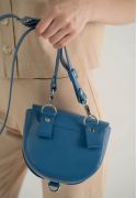 Фото Женская кожаная сумка Ruby S ярко-синяя BlankNote (TW-Ruby-small-laz) 