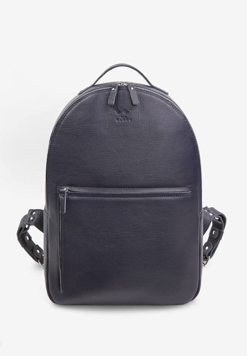 Кожаный рюкзак Groove L синий сафьян (TW-Groove-L-blue-saf) The Wings фото