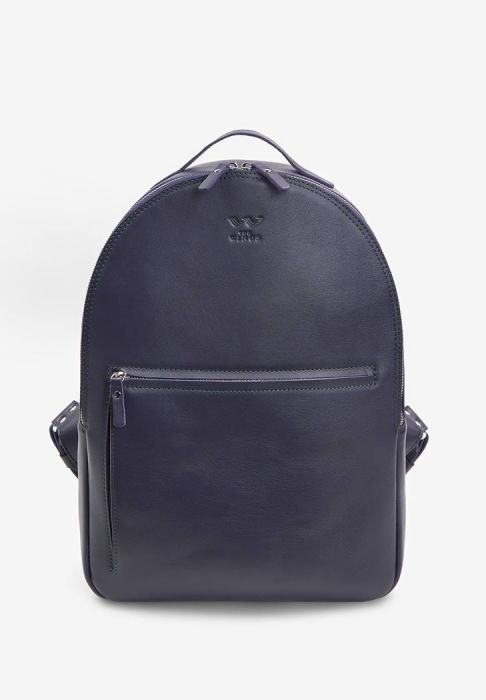 Кожаный рюкзак Groove L синий