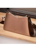Фото Женская кожаная сумка Sally карамель краст (TW-Sally-caramel)