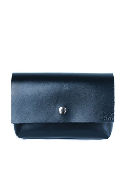 Кожаная поясная сумка Playday синяя