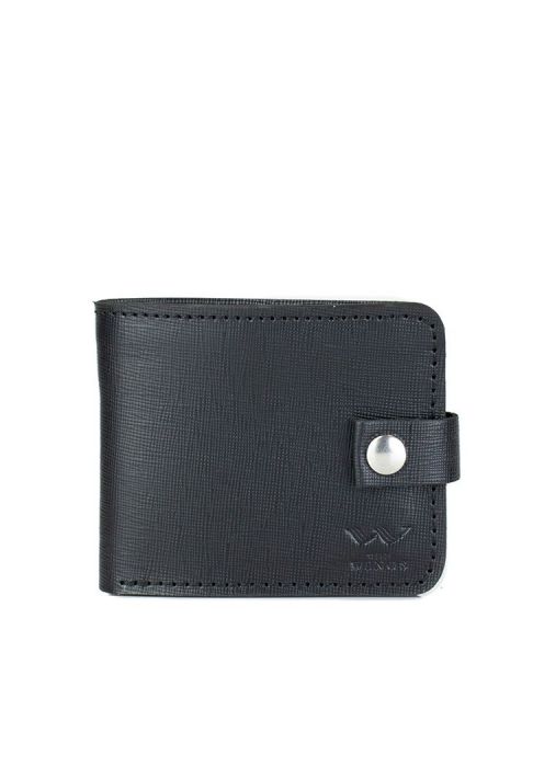 Шкіряне портмоне Mini 2.0 чорний Саф'яно